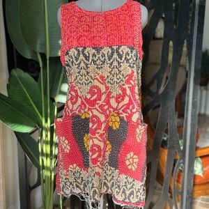 Kantha Apron Dress